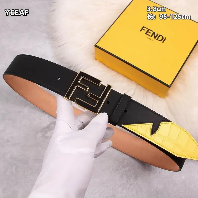 Fendi belt 38mmX95-125cm 8L36